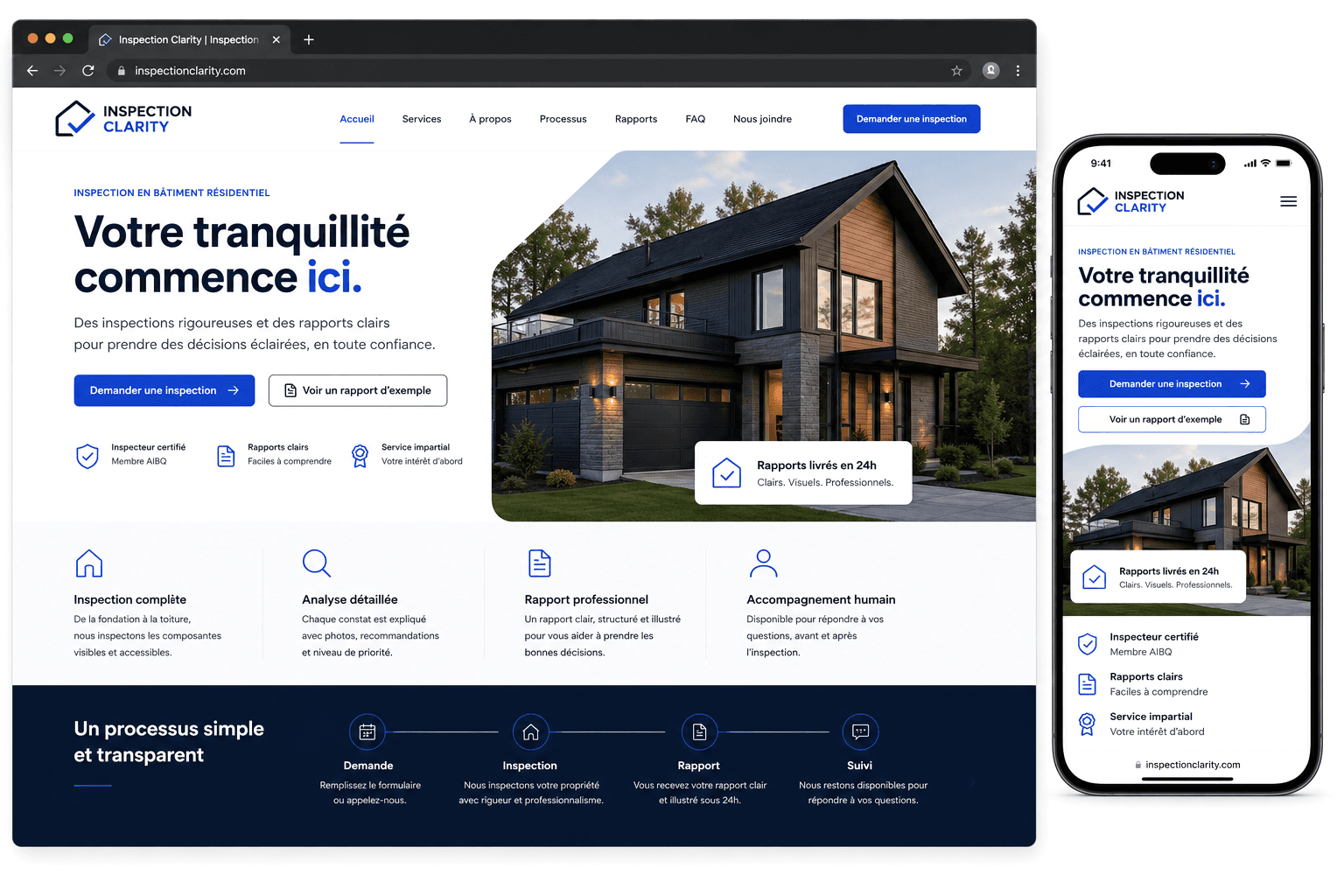 Website connected to Lumos